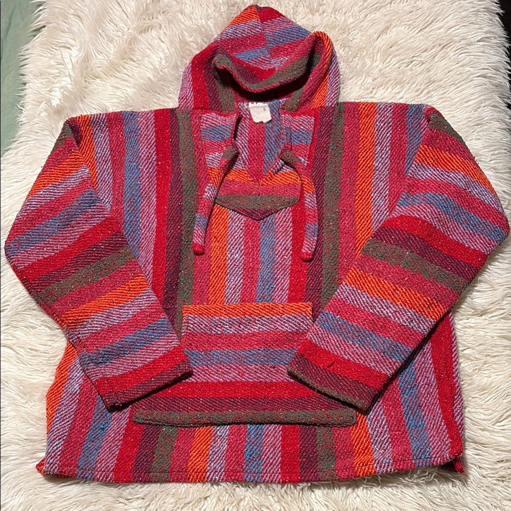 Baja East Multicolor Striped Sweater